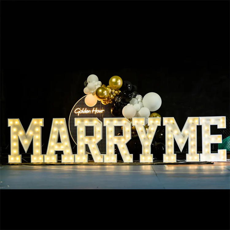 Hot Selling Wedding Birthday Party Holiday Celebration marquee letters