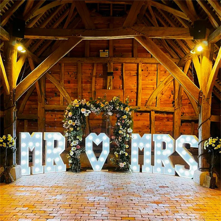 Hot Selling Wedding Birthday Party Holiday Celebration marquee letters