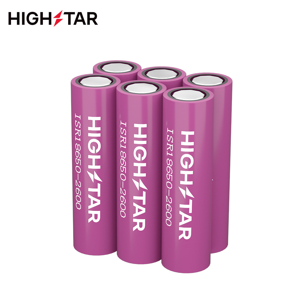 HIGHSTAR NCM 18650 lithium battery  18650 3.7v battery 2600mAh