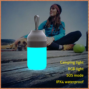 hot selling led  lantern light with RGB/SOS/Emergency flashlight, portable led camping light ,  led camping lamp for outdoor