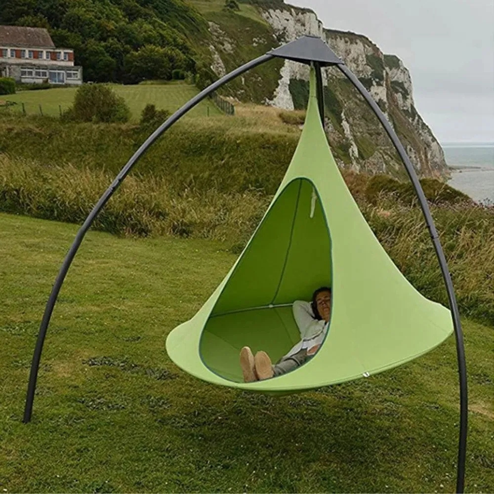 Swing chair lounger camping sale