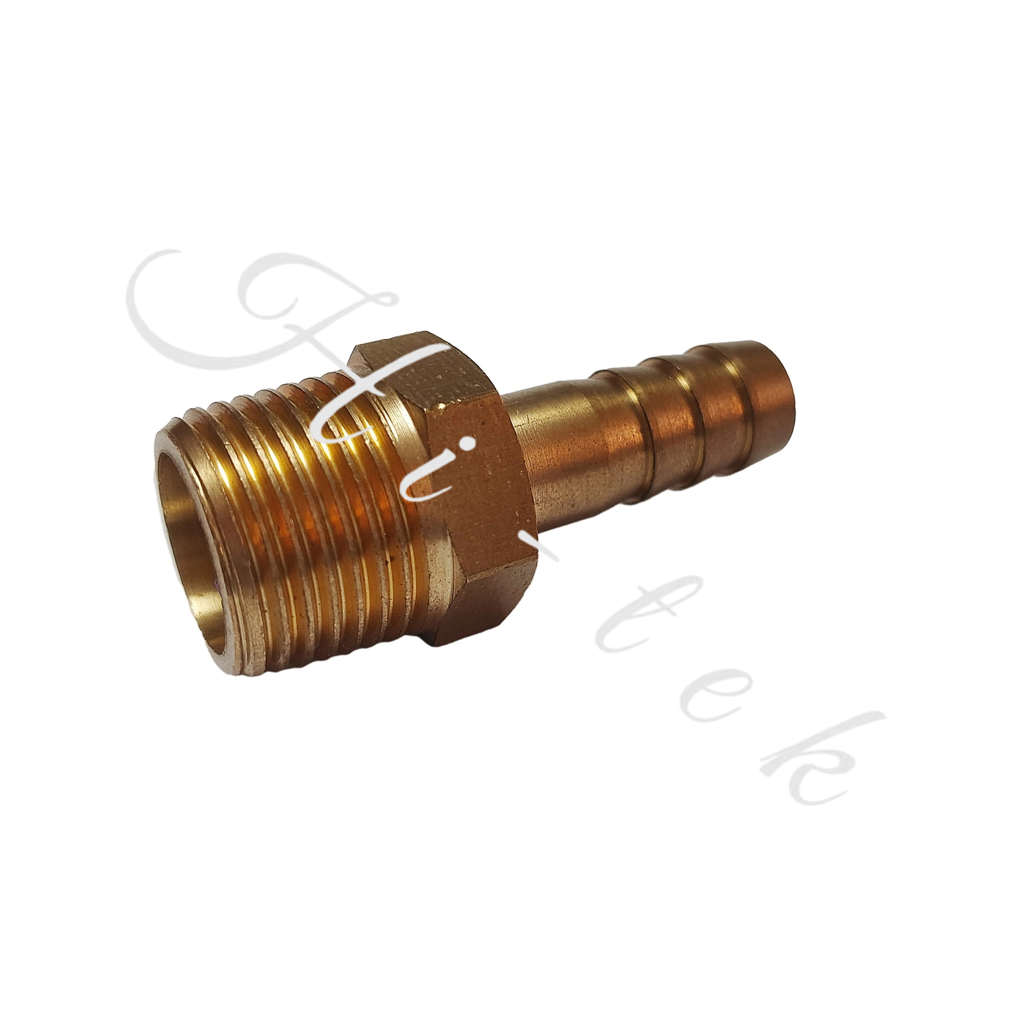 Hitek China Factory cnc Pipe insert customized brass pipe fittings joint adapter connector npt ferrule