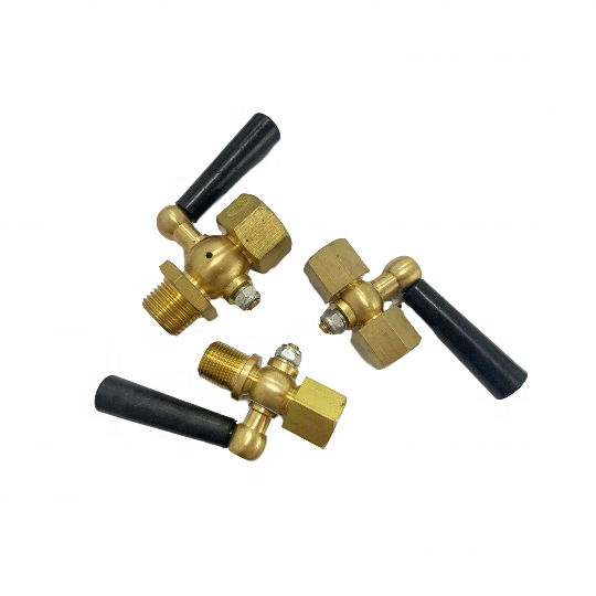 Pressure gauge fittings , Brass Gauge Cock Stop Valve