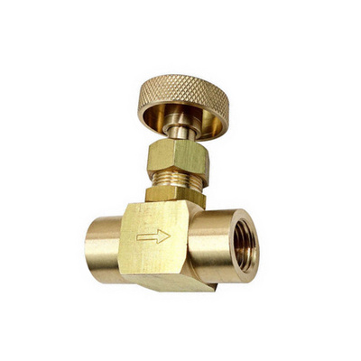 Dixon FFB102 Brass Mini Needle Valve 1/4" NPT Female