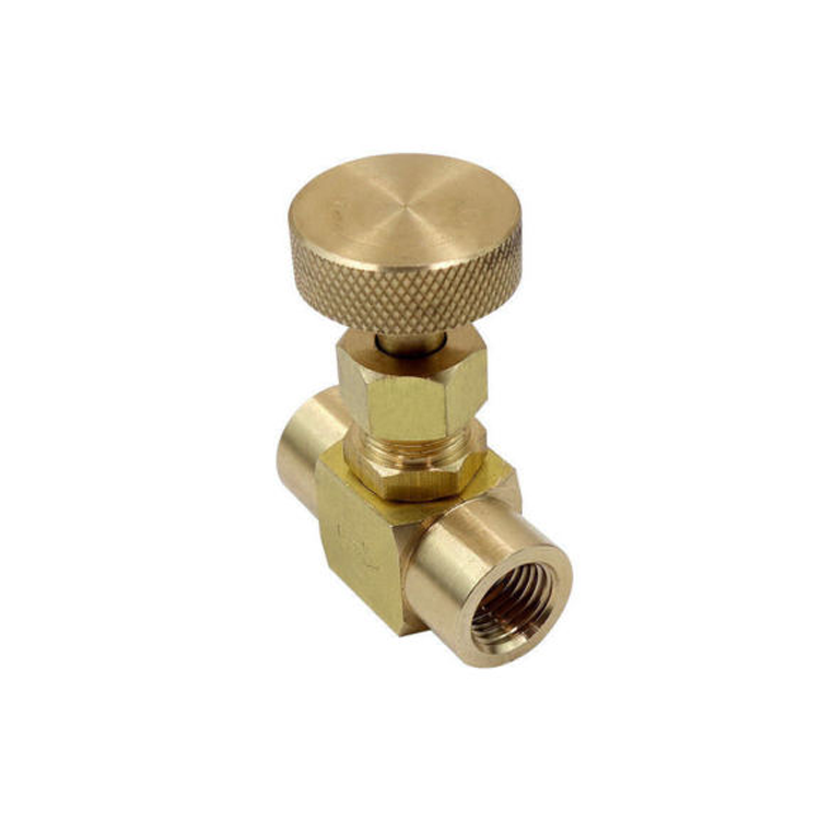 Dixon FFB102 Brass Mini Needle Valve 1/4