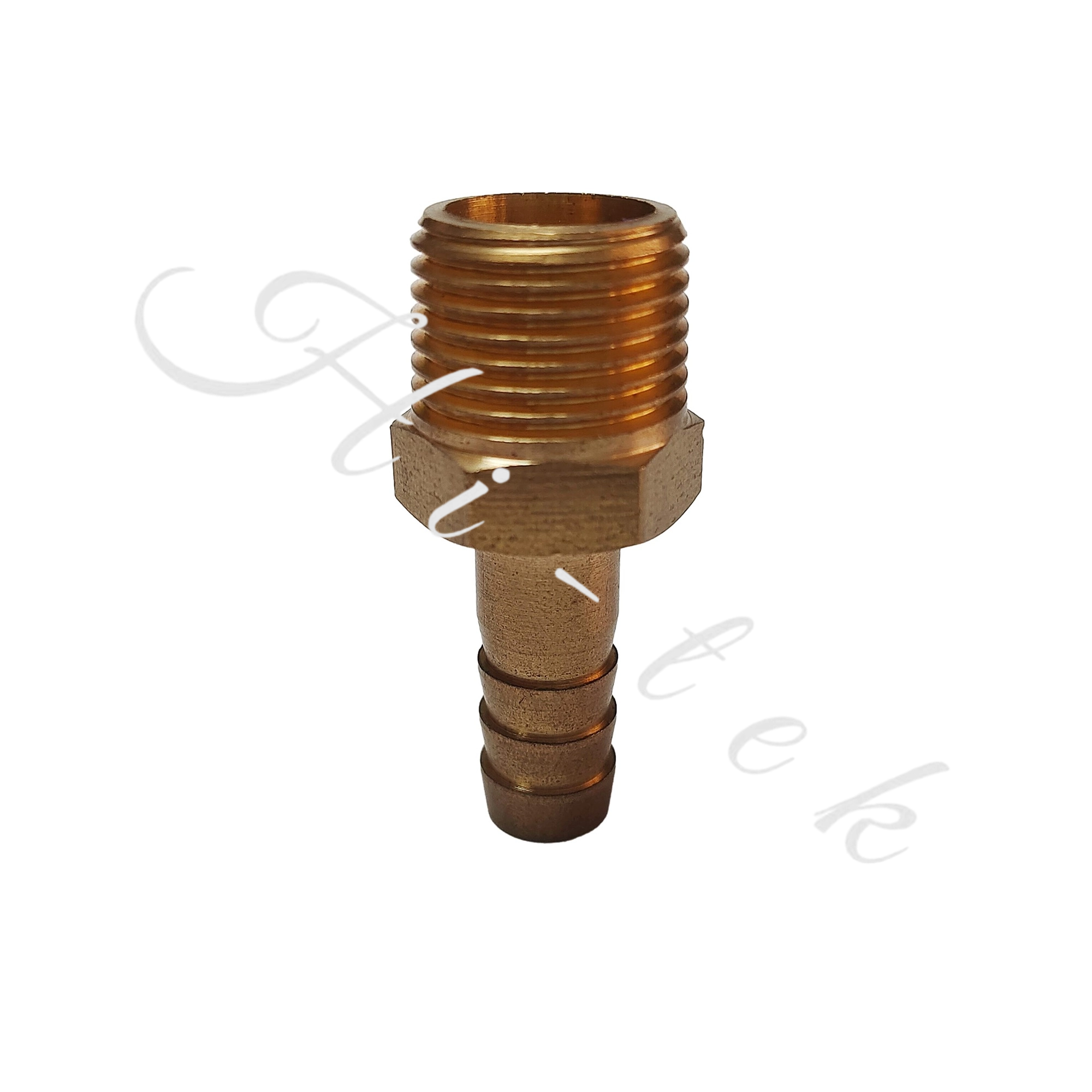 Hitek China Factory cnc Pipe insert customized brass pipe fittings joint adapter connector npt ferrule