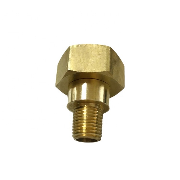 3/4 FGHT x 1/2NPT MPT Brass Garden Hose Fitting