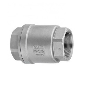 2pc 1000 WOG Vertical Lift Spring Check Valve