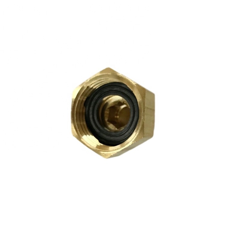 3/4 FGHT x 1/2NPT MPT Brass Garden Hose Fitting