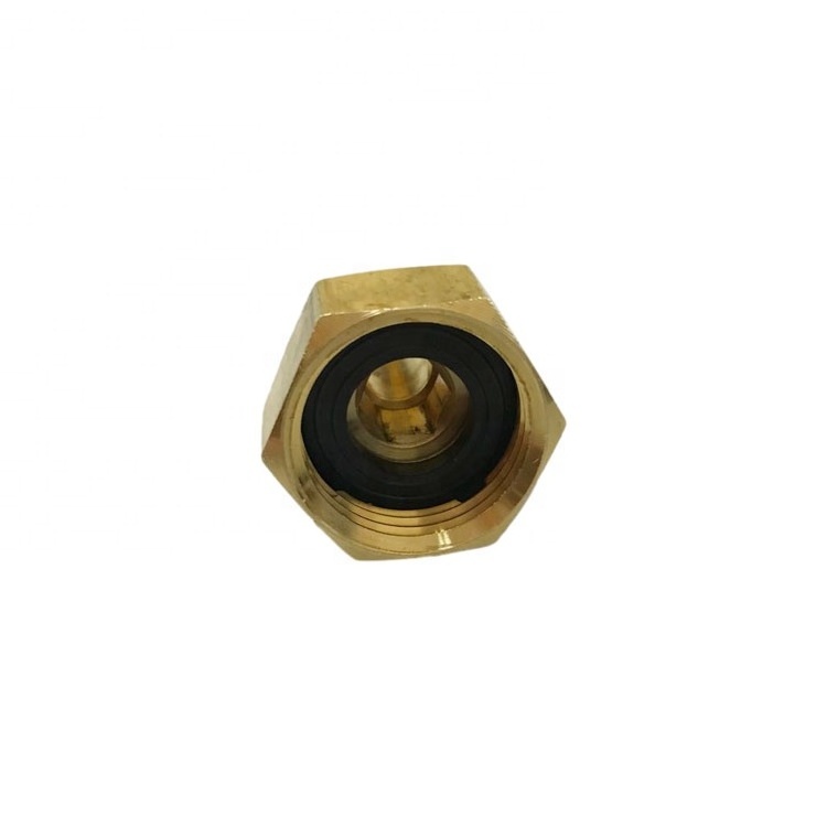 3/4 FGHT x 1/2NPT MPT Brass Garden Hose Fitting