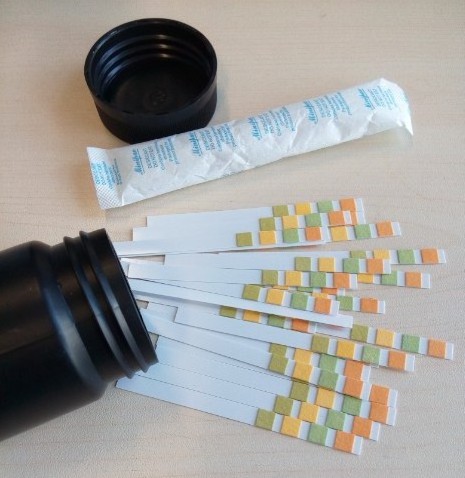 HIGHTOP Urinalysis reagent strips (URS)-10C(LEU/NIT/URO/PRO/pH/BLD/KET/BIL/GLU/VC) with CE