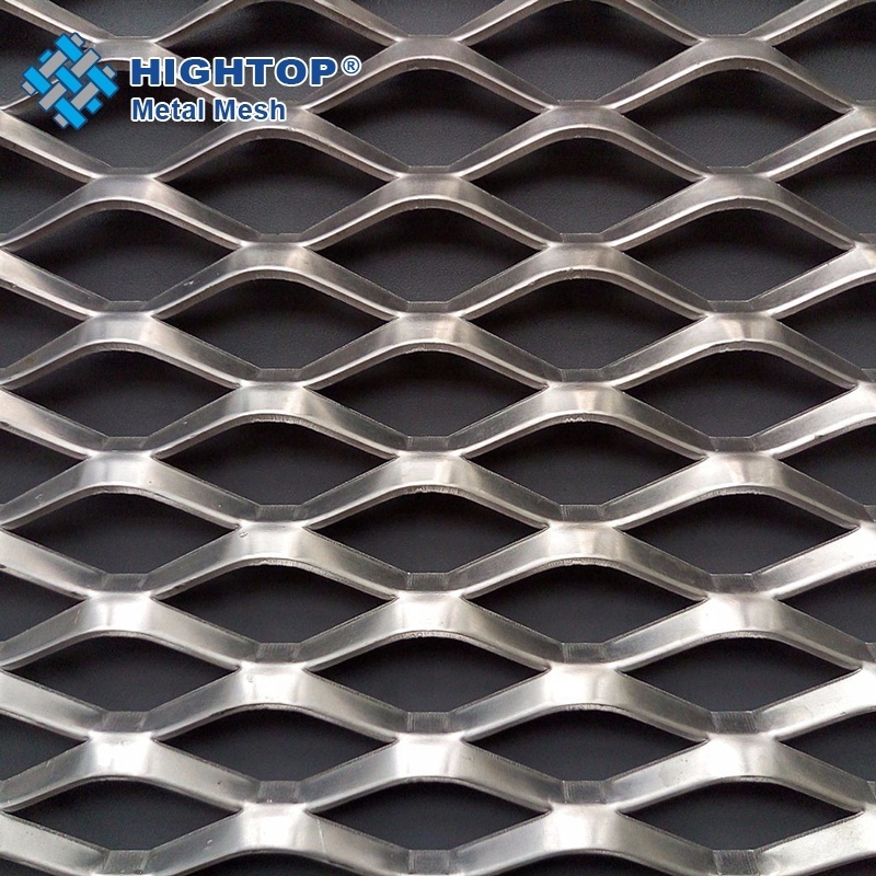 Custom Diamond Hexagonal Expanded Stainless Steel Sheet Metal Mesh For Speaker Grill Screen Filter Decoration