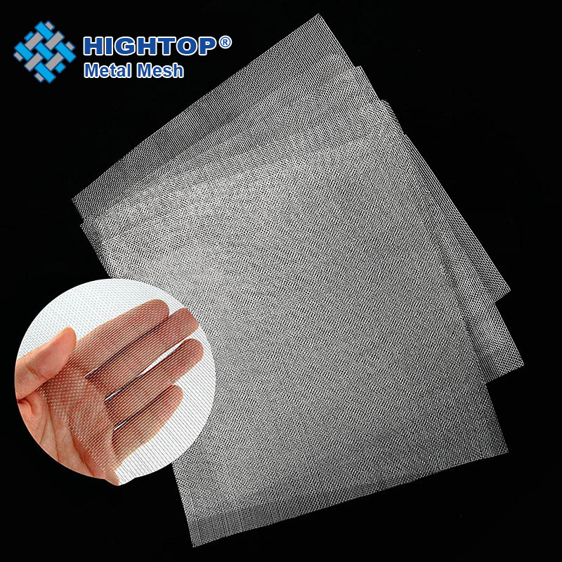 50 100 200 300 Mesh 150 Micron Titanium Woven Wire Mesh For Trailer Flooring