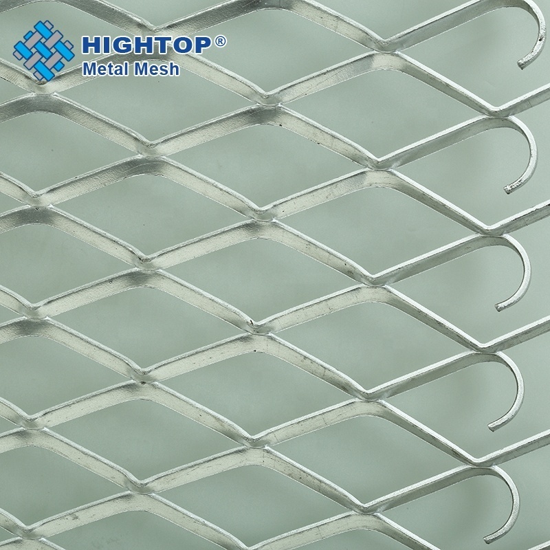 Custom Diamond Hexagonal Expanded Stainless Steel Sheet Metal Mesh For Speaker Grill Screen Filter Decoration