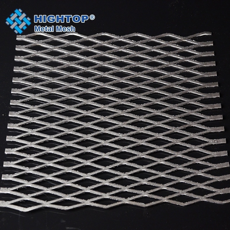 Custom Diamond Hexagonal Expanded Stainless Steel Sheet Metal Mesh For Speaker Grill Screen Filter Decoration