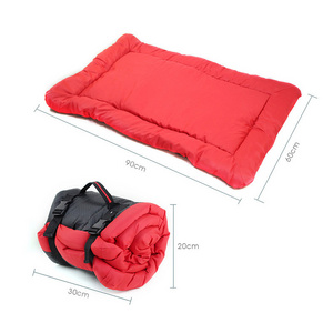 Popular Pet Travel Detachable Portable Summer Camping Waterproof Foldable Dog Bed Cooling Mat Pet Mat