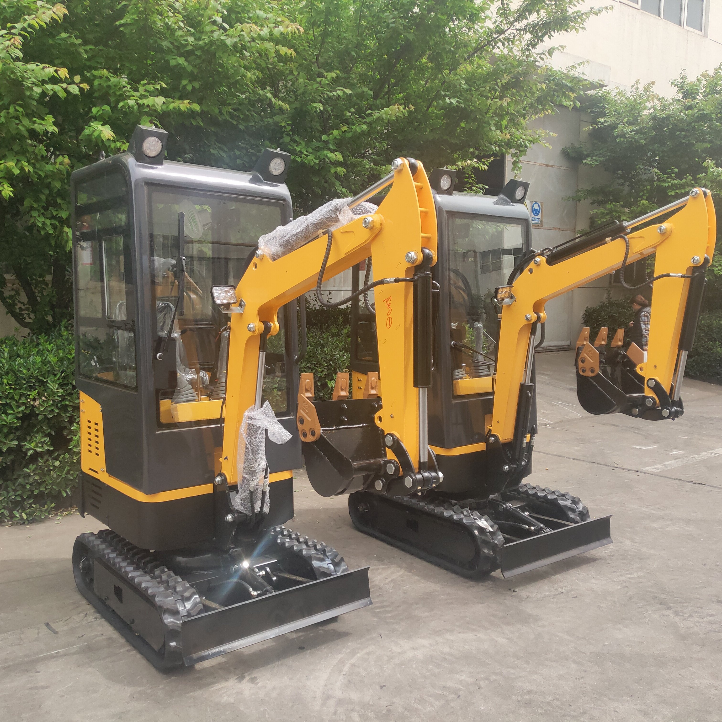 2021 Hot Sale EPA CE China Factory Mini excavator 1 ton 1.5 ton 2 ton 3 ton 6 ton  excavators