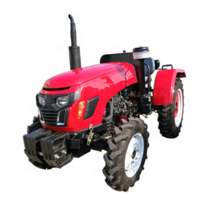 Chinese Cheap Farm small 30hp 40hp 4wd compact tractor Mounted frond end loader with bucket for sale