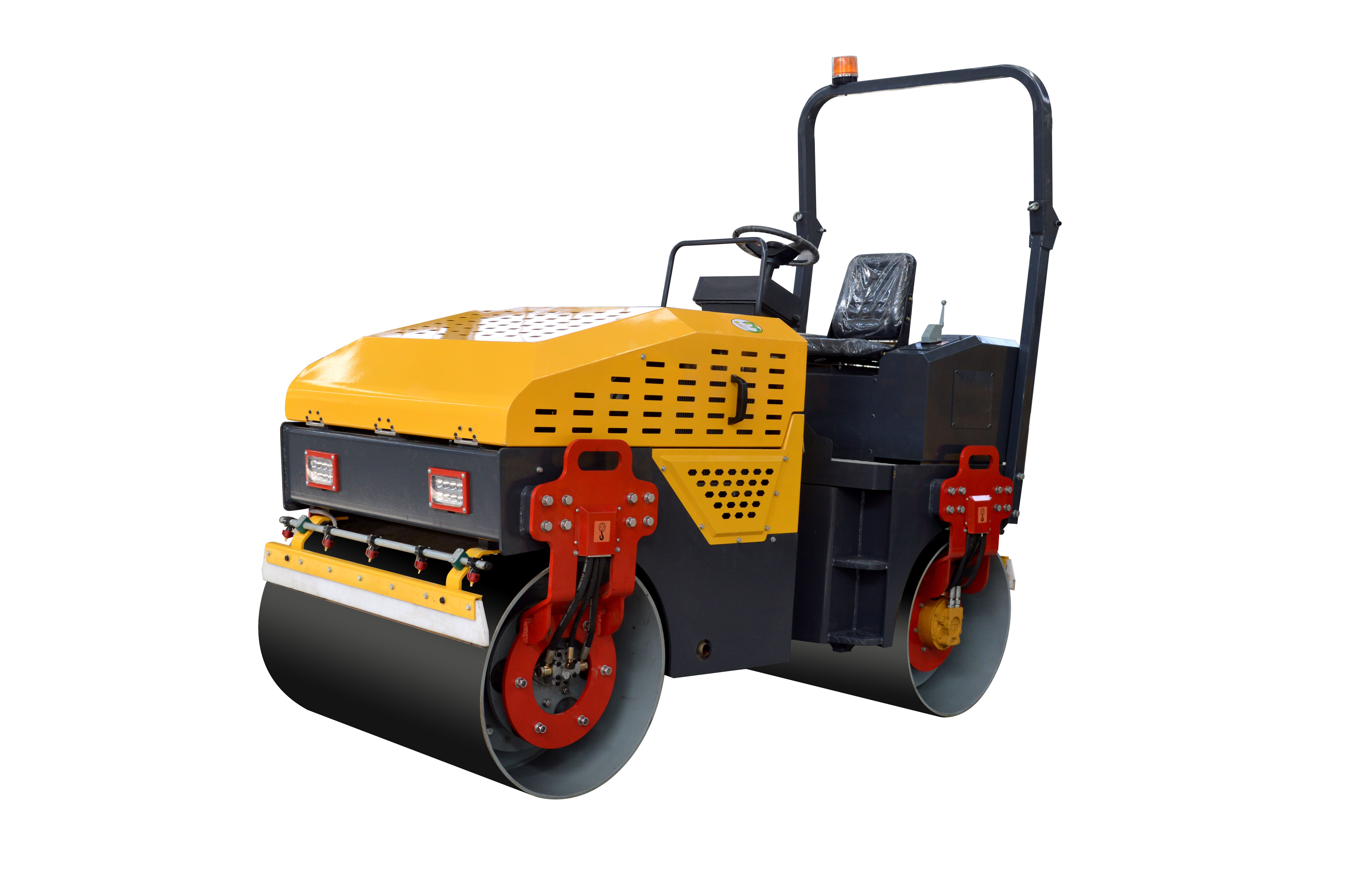 Hydraulic Motors Road Roller CE Certificated  2 ton  Compact Vibratory Road Roller  for sale