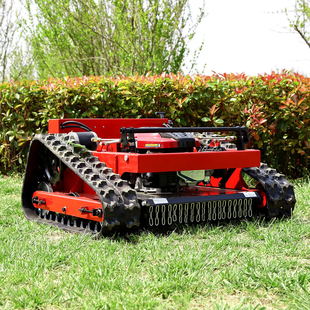 Gasoline remote control lawn mower  Control Lawn Mowing Machine Truck for sale