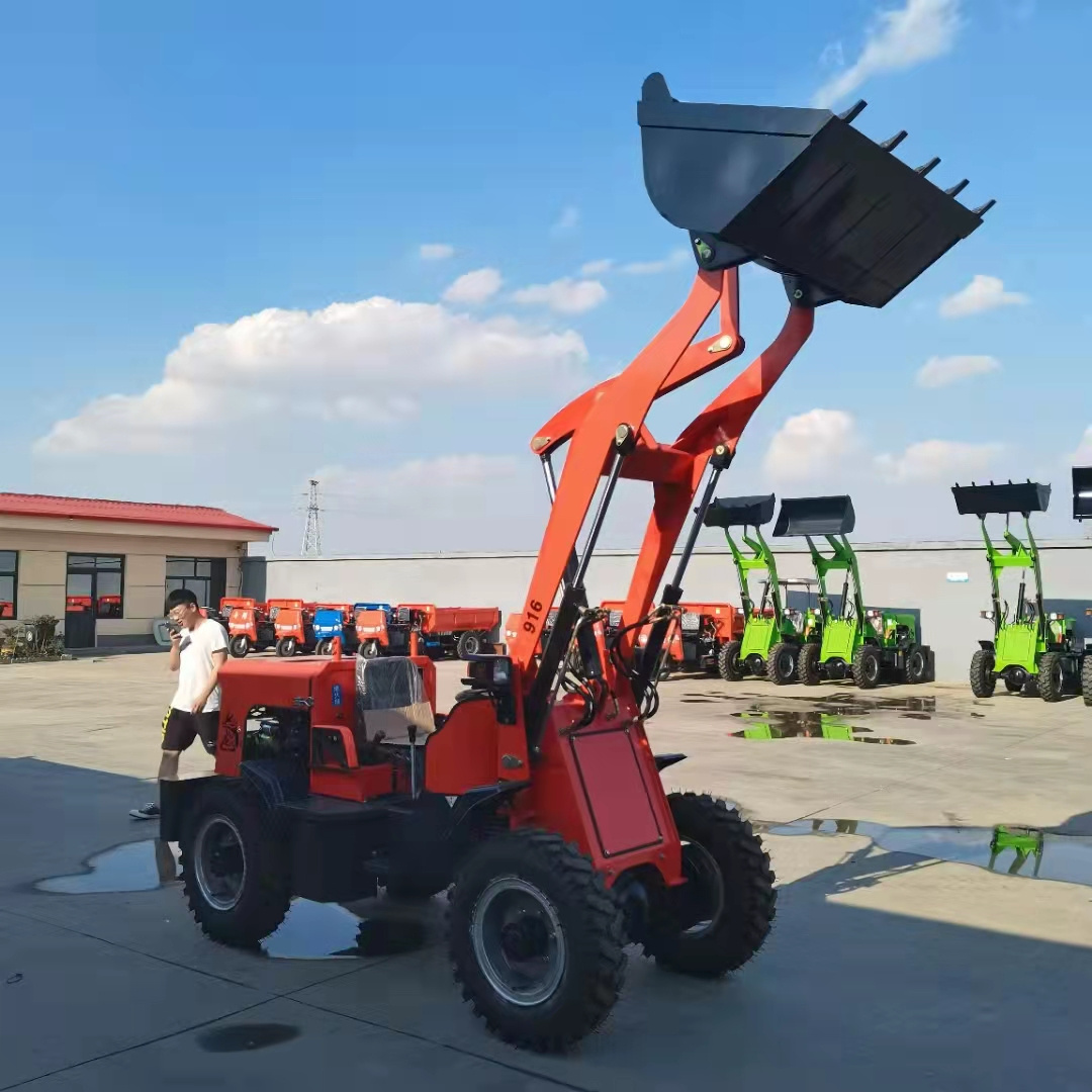 CE certificate hydraulic Small mini front loader and backhoe/shovel loader/wheel loader for sale