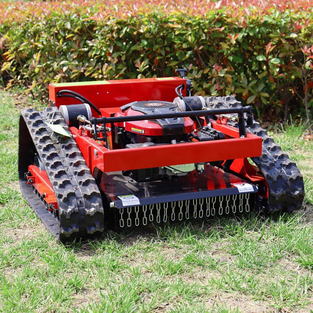 Gasoline remote control lawn mower  Control Lawn Mowing Machine Truck for sale