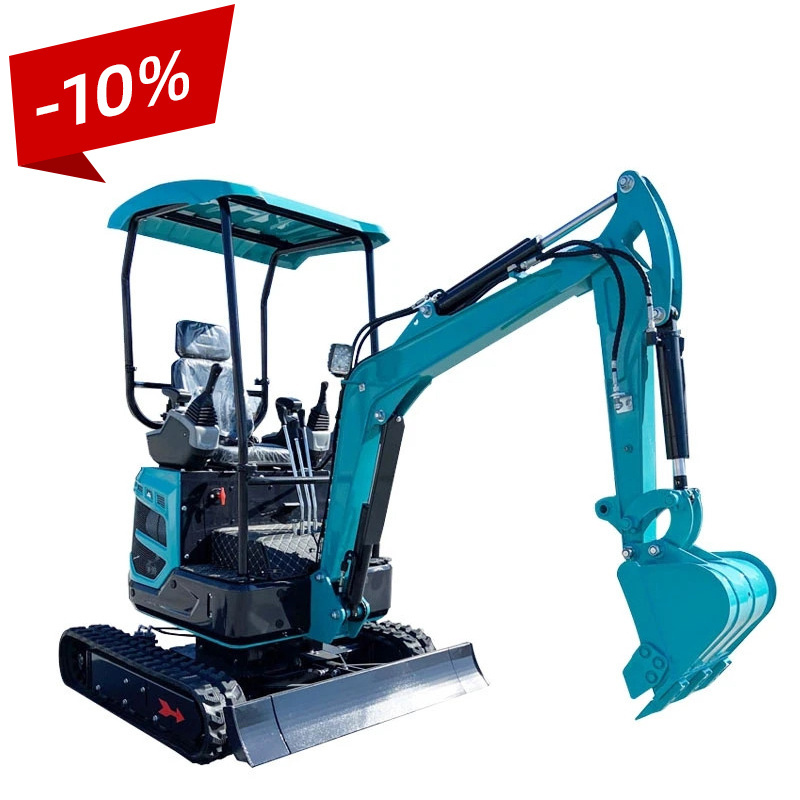 Small Crawler Excavator Tailless Grave Digging Machine Mini Excavator