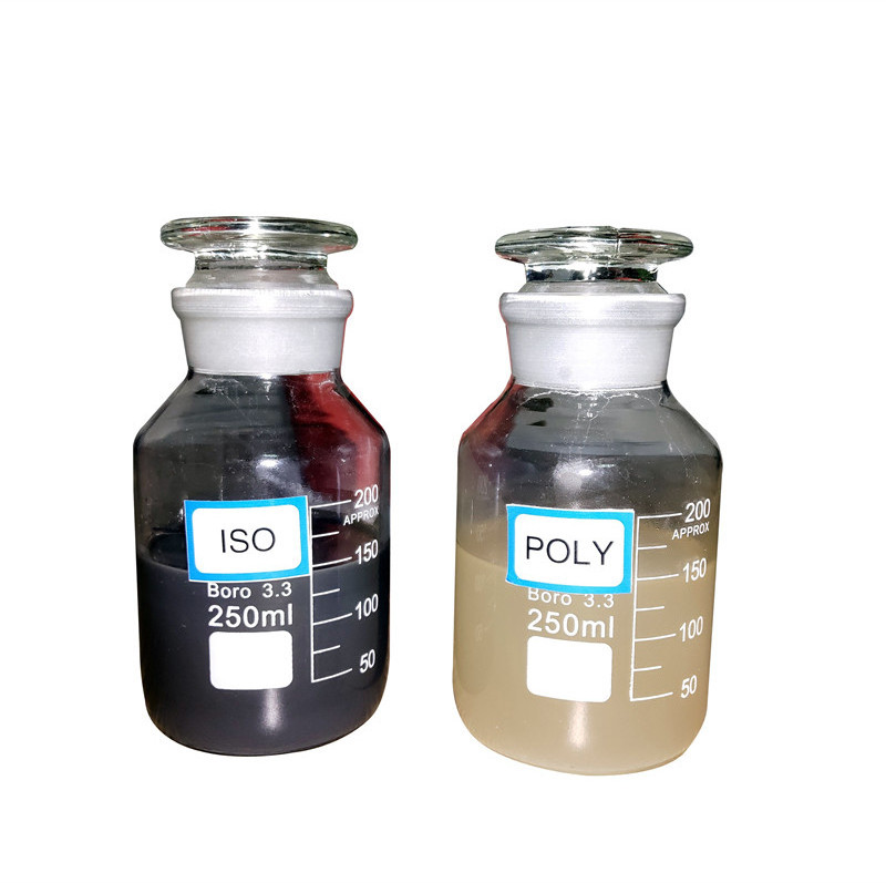 Two Compound Polyurethane Competitive prices Closed cell Polyurethane Spray Foam PU Raw Material for Insulation