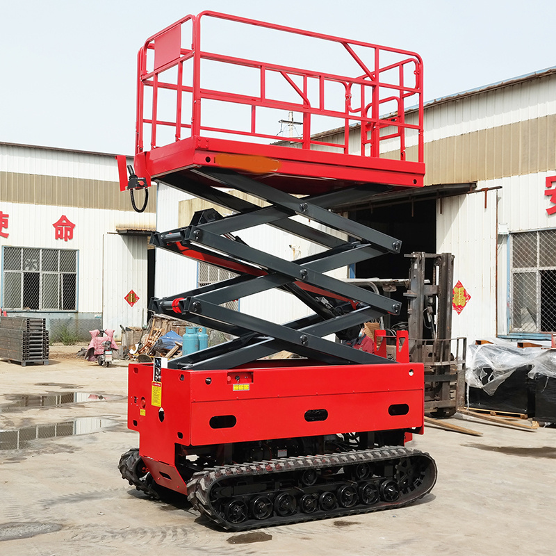 China CE approved hydraulic lifting platform/tracked scissor lift