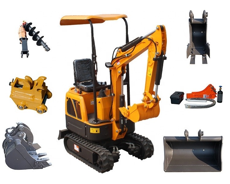 2021 Hot Sale EPA CE China Factory Mini excavator 1 ton 1.5 ton 2 ton 3 ton 6 ton  excavators