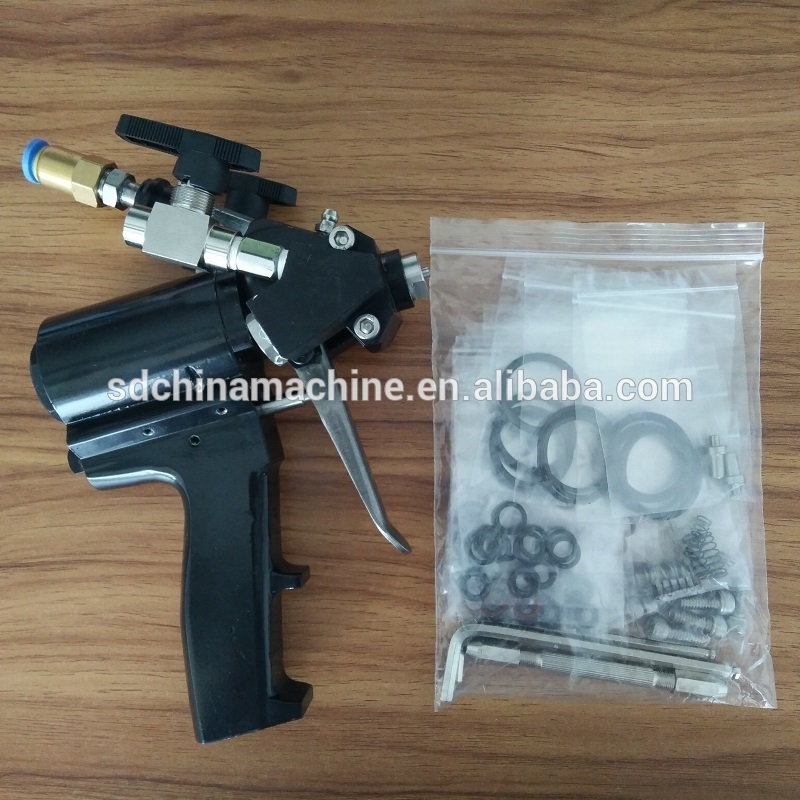 china spray machine parts foam gun with spare parts for sale prices