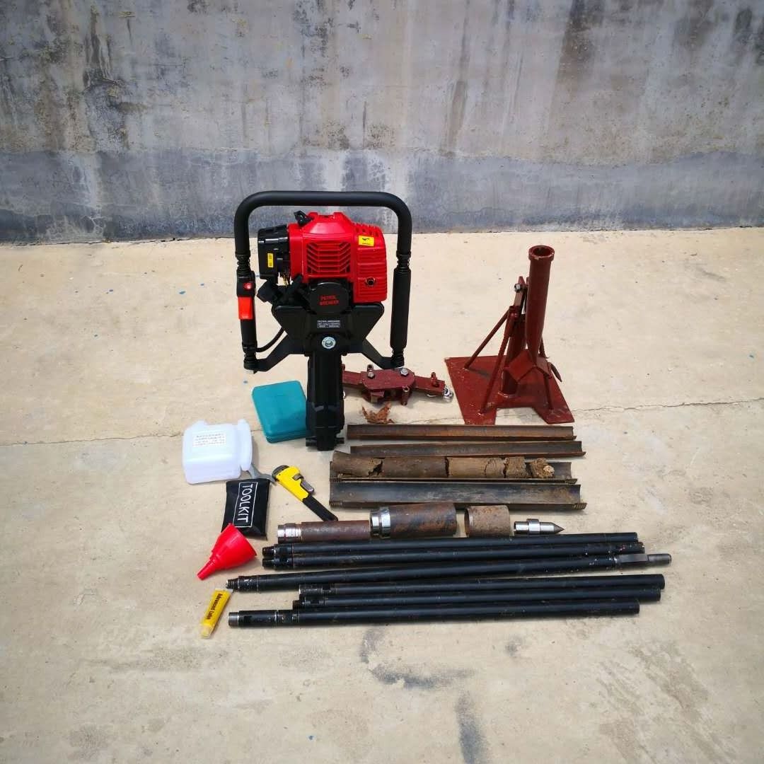 Soil sampling drilling machine 10m engineering construction survey equipment