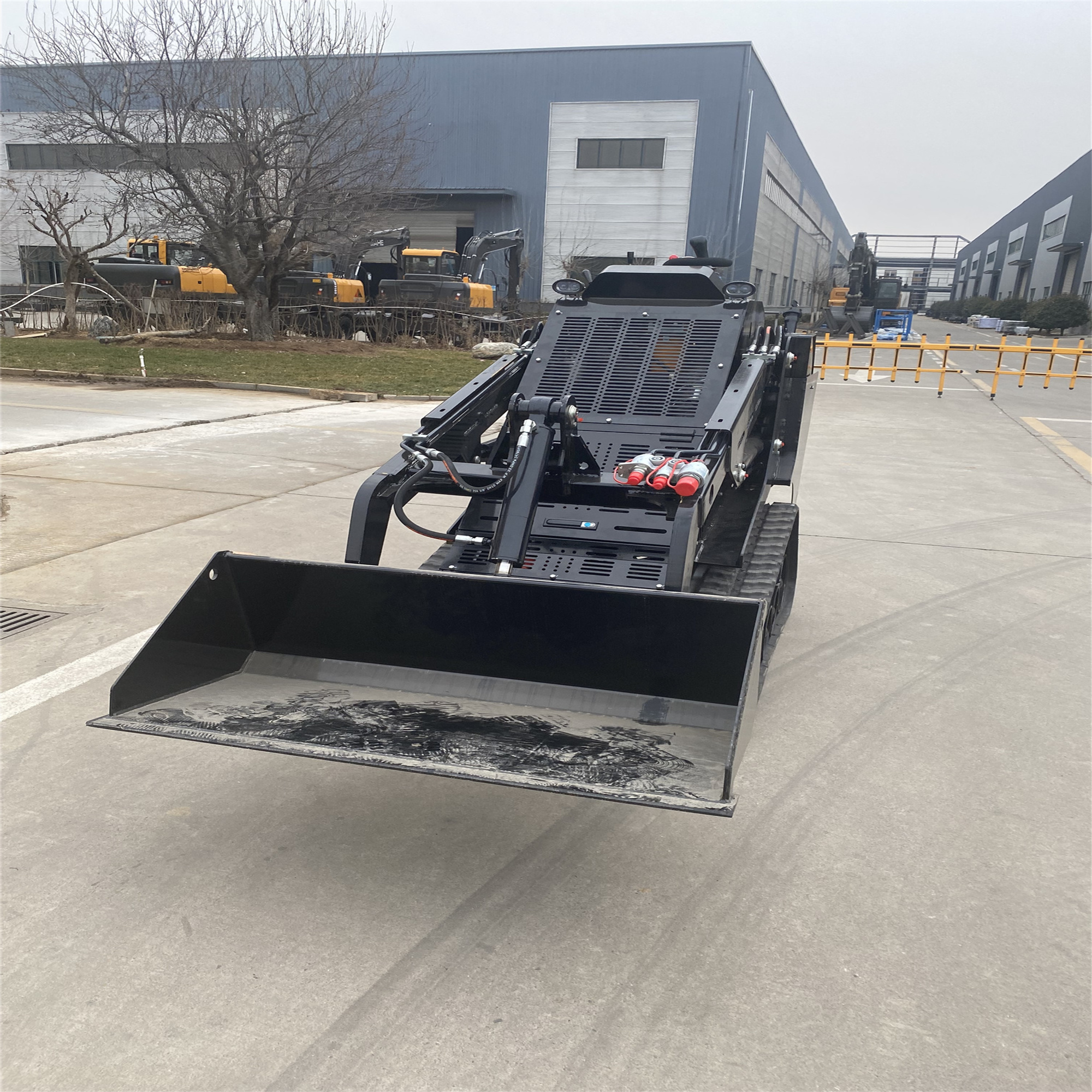 China New Skid Steer Loader Track Mini Skid Steer Loader HT530 with Pilot Joystick