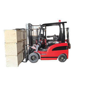 1 Ton 1.5 Ton Narrow Aisle Electric Wheel Counterbalanced Forklift with Solid Rubber Tire