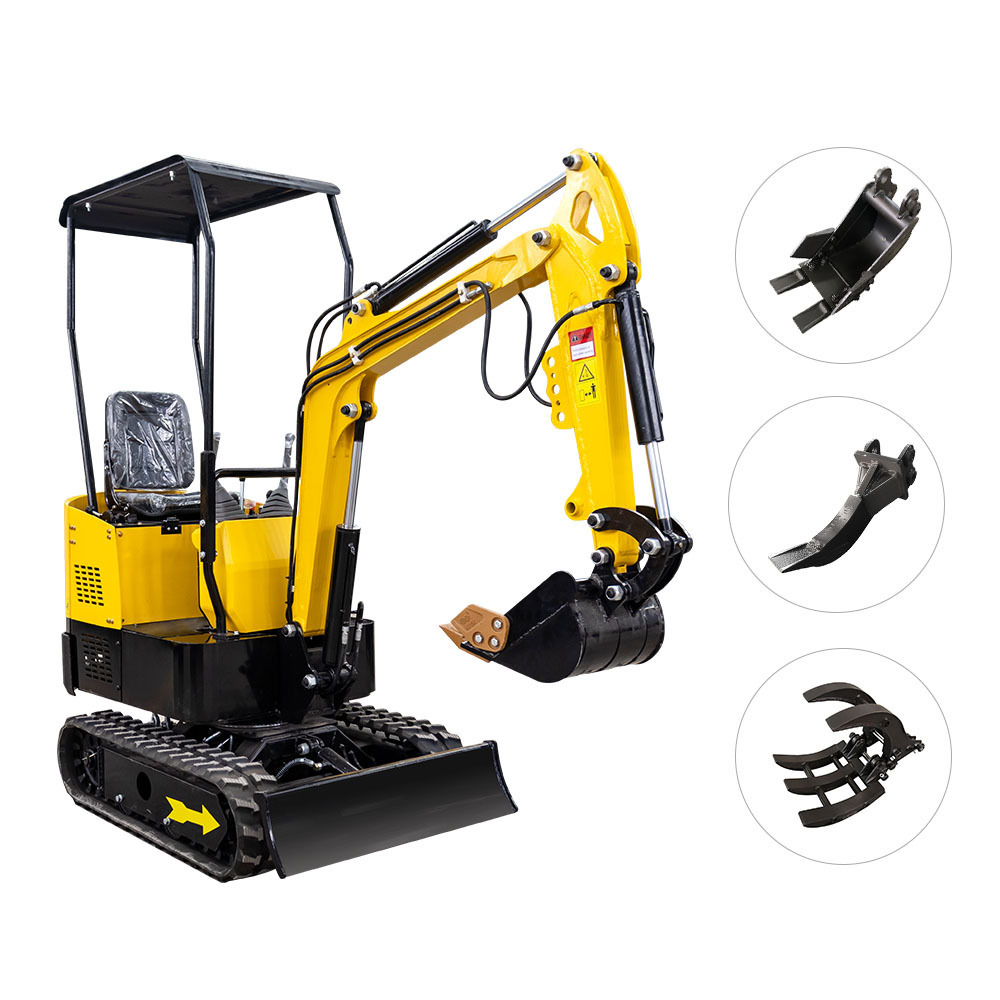 Best sale compact mini excavators miniature excavator 1.2tonne mini bagger