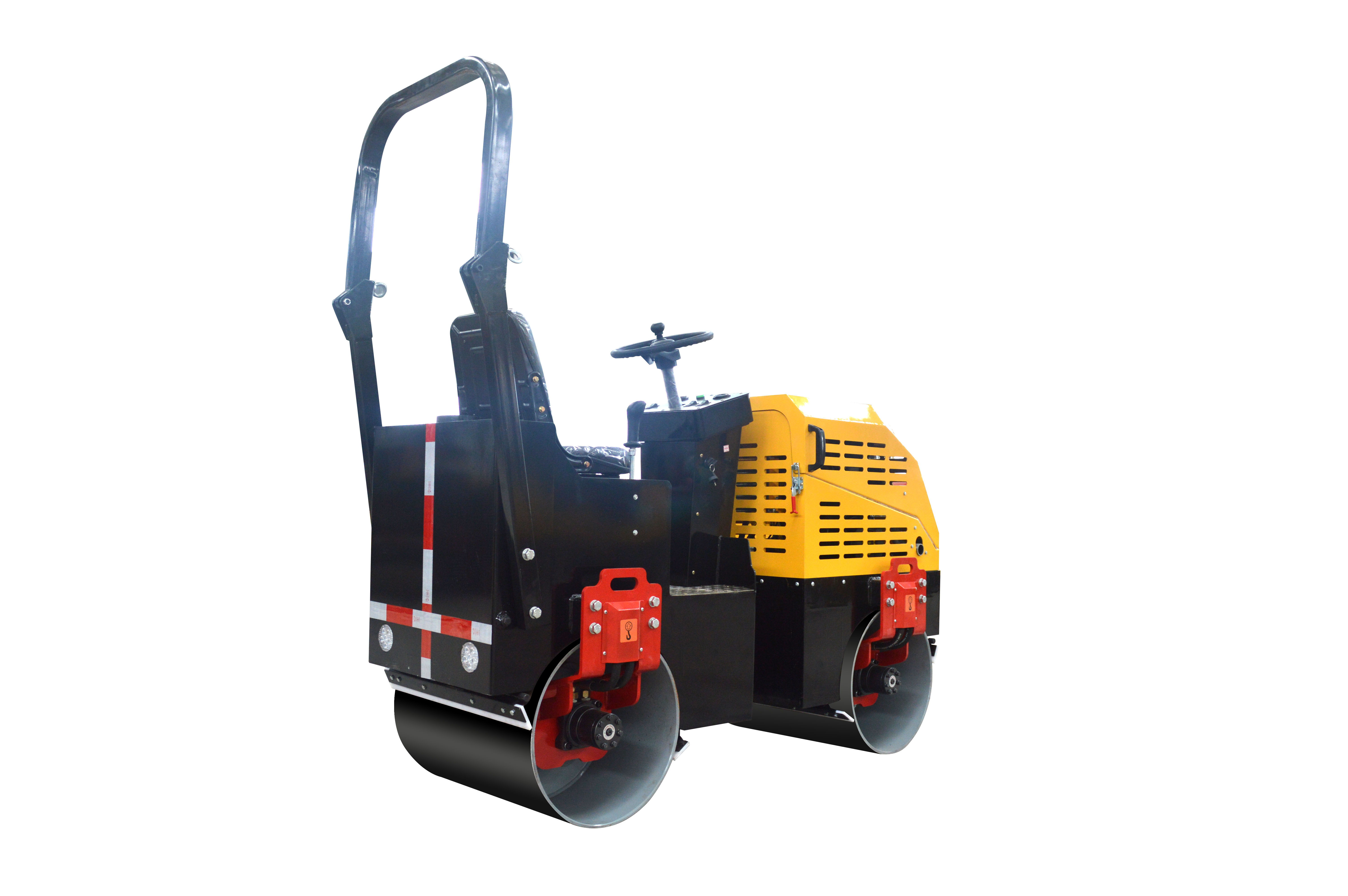 1 ton Hydraulic Vibratory Asphalt vibration Compactor Diesel Motor Road Roller