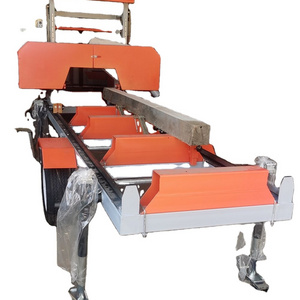 New Arrival  portable wood horizontal band saw machine band sawmill for sale