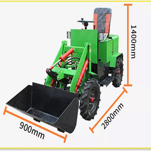 Diesel Travel Marketing Motor Cylinder Power Building Mini Tractor Backhoe Loader Small Backhoe