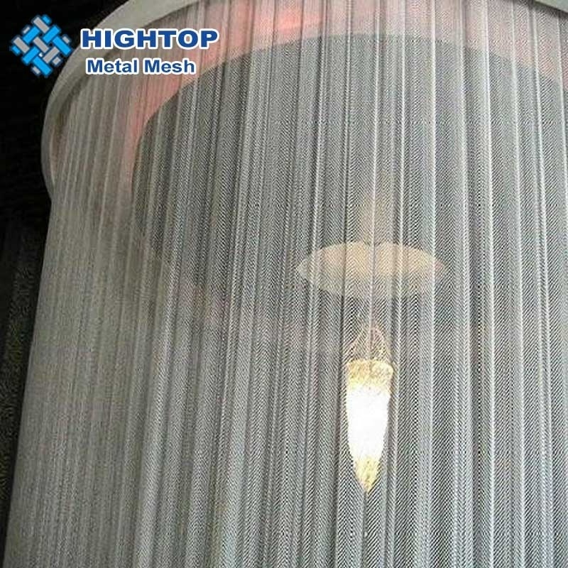 Decorative aluminum link mesh/ metal chain link fly screen mesh door curtain