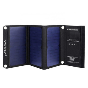 China Price 21W Outdoor Monocrystalline Portable Foldable Flexible Power Solar Portatil Panel Panels Kit