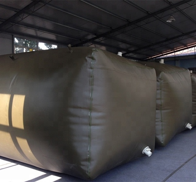 100000 litre Foldable PVC or TPU rectangular water tanks