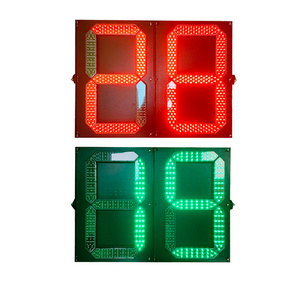 Traffic Signal Timer  Red Yellow Green 3 Digit 3 Colors Traffic Light LED Countdown Timer