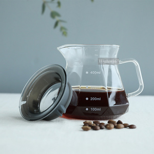 Pour Over Coffee Maker Borosilicate Glass Pour Over Coffee Pot