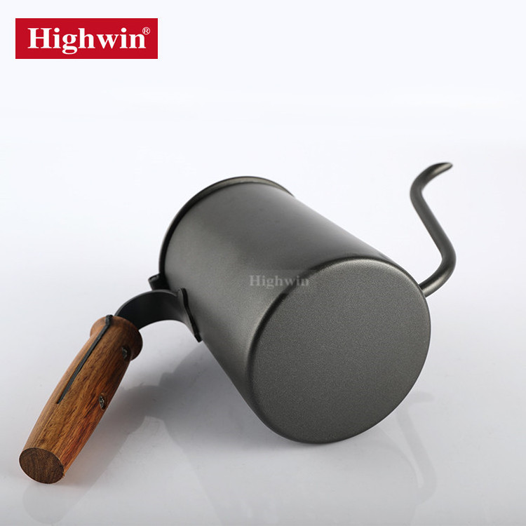 Food Grade Stovetop Teakettle Stainless Water Kettle Turkish Coffee Kettle with wood handle