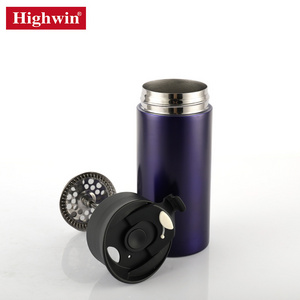 Highwin Factory Desgin Thermos Bottle French Press Espresso Cappuccino Car Coffee Maker