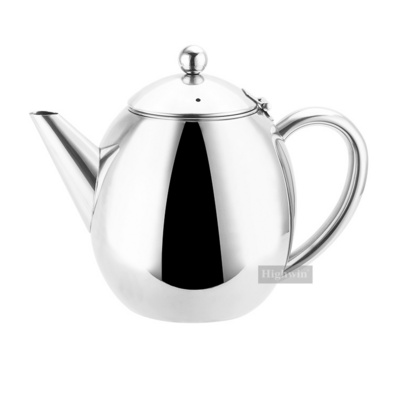 HIGHWIN Stainless Steel Turkish Tea Kettle Tea Pot with Removable Infuser