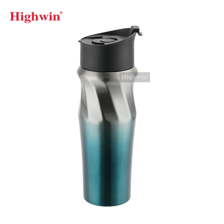 16oz Vacuum Stainless Steel Portable Insulated Travel French Press Double Wall Coffee Maker