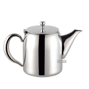 1500ml Best Quality Metal Pot Green Tea Single Wall Stainless Steel Restaurant Tea Kettle