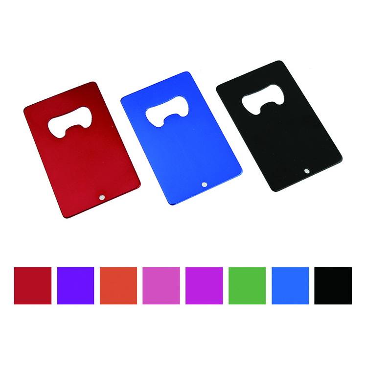 Custom Bulk Eco-Friendly Lightweight Blank Metal Poker Card Bottle Opener