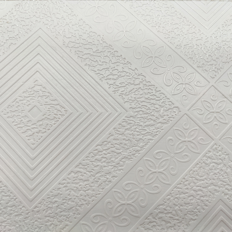 PVC gypsum ceiling decorative tiles